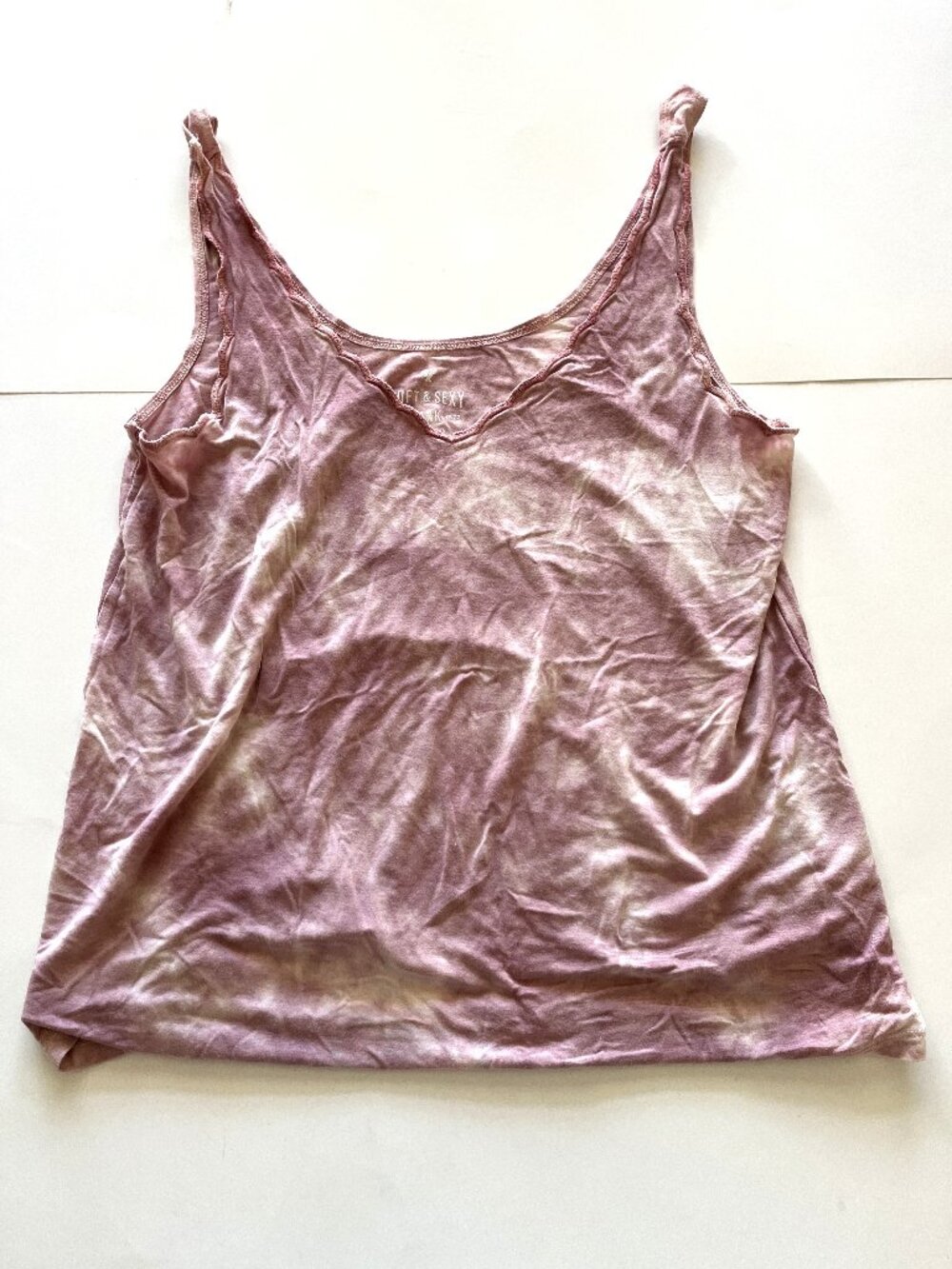 Women's American Eagle Outfitters Soft & Sexy Pink Tank Top Size S